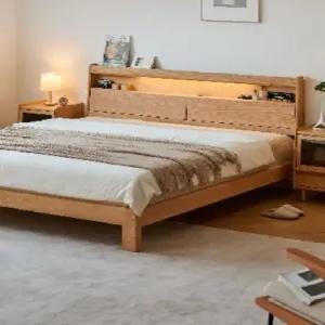 최고급 평상 270 무헤드형 Q 다리높이 원목 편백나무 침대프레임