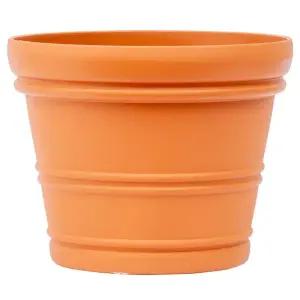 원형 화분 대형 플라스틱 베란다 인테리어 야외 원통 꽃집