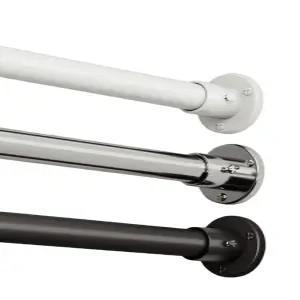 긴타공커튼봉 압축 직경 긴커튼압축봉 타공 m) 화이트(