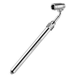 고드슨 타이어 공기압 게이지, 360 회전 듀얼 헤드 - 대형 보어(12V1) 및 표준 스레드(8V1), 타이어용 10-150 PSI 자동차용 에어 트럭, 트랙터, RV, 세미, 중장비용 게이지