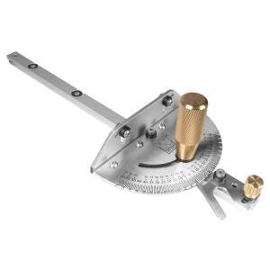 WEN 스틸 및 황동 프리미엄 마이터 게이지, 테이블 톱, 라우터 테이블, 밴드 톱 목공 도구를 위한 27개 각도 스톱(WA1401)