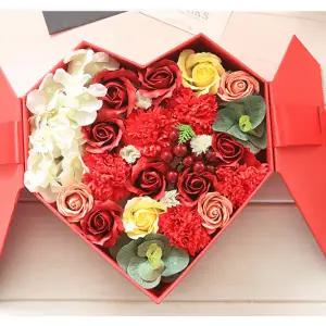 모두 플라워 비누 꽃 선물 하트 비누 꽃 카네이션 용돈 박스 어버이날 가정의달 단체선물 5월 선물 감사선