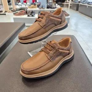 엘칸토 HC11 소가죽 남성화 초경량 세미정장 보트화  V6J2U53Y937