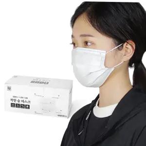 일회용 3중필터 마스크 성인용 비말차단 덴탈 학생