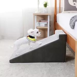 [서삼안전] 슬라이드 강아지계단 일반형 논슬립 (본품)