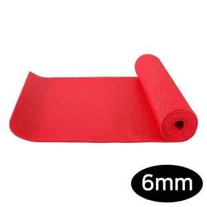 요가매트 PVC 6mm (빨강) (EU830-04)