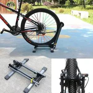 바이크지지대 실내 듀얼형 거치대 스탠드 폴딩 자전거 보관 바퀴