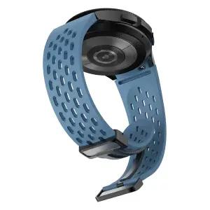 호환 시계줄 삼성 갤럭시 시계 용 실리콘 스트랩 7 6 5 4 40mm 44mm/FE/5Pro 45mm 마그네틱 버클 간격 없음