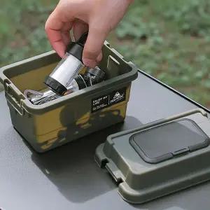 [콩심팥심]캠핑박스 캠핑 양념통 티슈 수납 미니 카고 박스 상자 카고