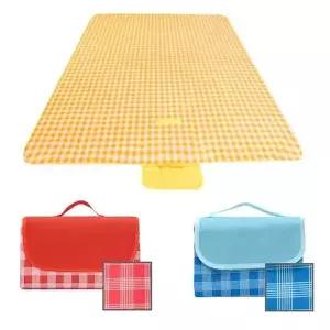 [콩심팥심]피크닉 방수 돗자리 체크매트 야외 캠핑 낚시 150x200