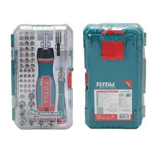 [셀러에이드]55PCS 자동차 조립식가구 자전거부품 드라이버 비트 세트