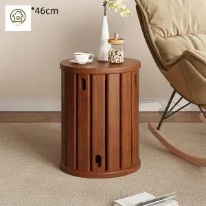 미니 테이블 스툴 원형 합체 다용도 라탄 거실 나무가구