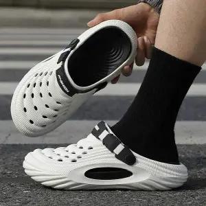 [셀러에이드]남성 여름 신발 캠핑 워크샵 슬리퍼 형 샌들 에어 굽