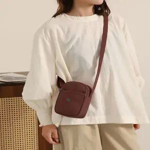 7컬러 컴팩트 나일론 미니 크로스백 보조백 여행가방