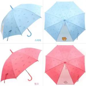 아동용 캐릭터 별 장우산 55cm 초등학생 자동 우산 어린이 안전 시야확보 디자인