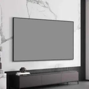 100인치 액자형 스크린 액자형스크린 와이드 원단