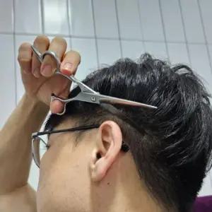 커트가위 스텐레스 미용 이발 커트 일자가위