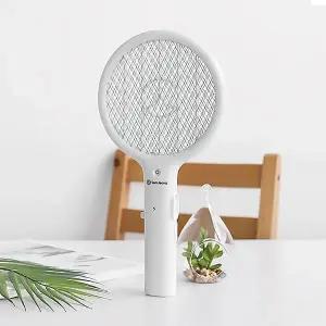 파리 2중안전 라켓형 미니채안전 캠핑용 미니 라켓형해충킬러