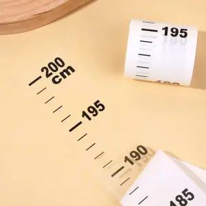 롤타입 200cm 인기제품 스티커 키재기 트렌드 투명