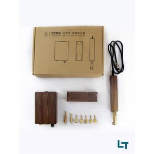 전기 인두 납땜 가죽 조정 핸드헬드 전기납땜 온도측정기 안전표시등 가정용 USB 열풍기