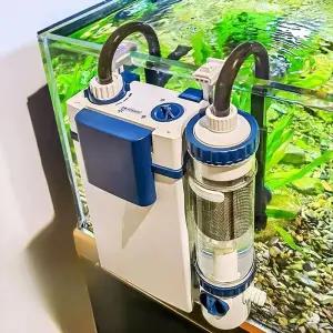 걸이식 수조 여과기 똥집기 5W 수족관 외부 블루 어항 구피