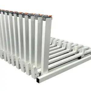 대형 판넬 전시대 목재 대리석 양면 진열대 조절식