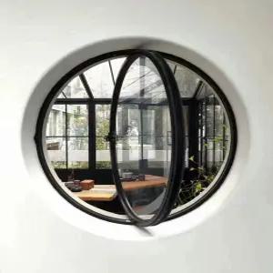 원형 창문 라운드 합금 알루미늄 야외 샷시 인테리어