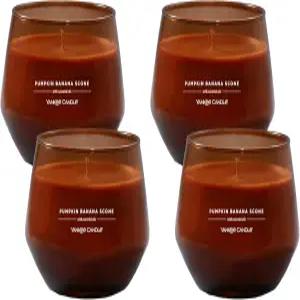 양키 캔들 스튜디오 미디엄 호박 바나나 스콘 10온스 4팩