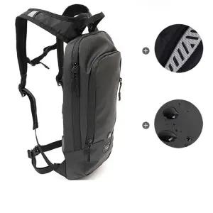 블랙 보드 수납 접이식 라이딩 스키 배낭 백팩 슬림