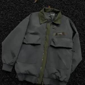 EAMT 남자 가을 야상 집업 파일럿 코트 점퍼 야구복 YJ3