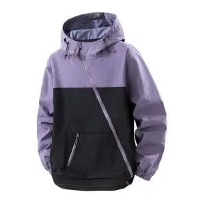 EAMT 남자 봄 가을 자켓 야상 소프트 케이스 사선 집업 바람막이 점퍼 코트 YJ3