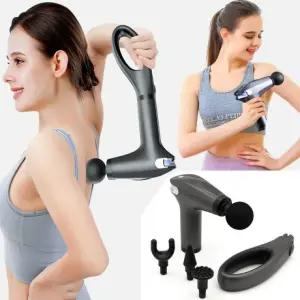 [행복사이소] 손잡이연장 근육이완 마사지건 진동기 전신마사지 등안마기 어버이날 선물 명절