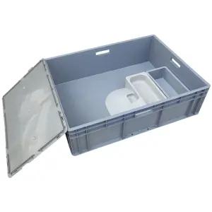 수족관 플라스틱 어항 다층 수조 거북이 풀빌라