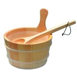 나무 세트 히노끼 목욕 온천 편백 일본식 사우나 목욕바가지