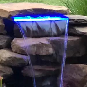 풀빌라 연못 폭포 LED 분수 야외 인공 사우나 카페 수영장