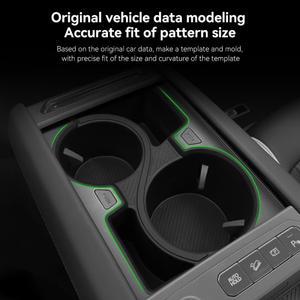 호환 기아 EV9 2024-2025용 차량용 물컵 홀더 중앙 제어 보관 트레이 내부 액세서리 정리