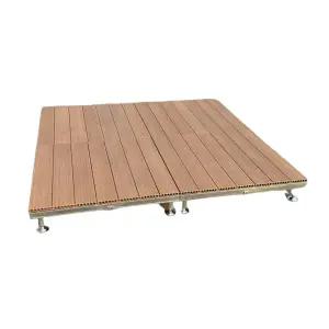 합성목 데크 야외평상 조립식 테라스 옥상 방부 마루