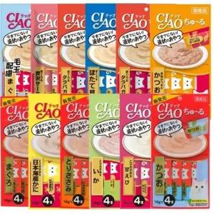 이나바 챠오 츄루 14g 4입X6개 스틱형 고양이 영양간식