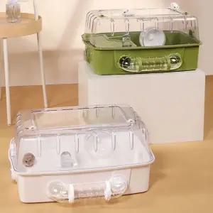 햄스터집 아크릴 케이지 리빙박스 LUAZ-HB (화이트)