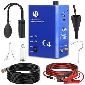 히피투파 연기 기계 자동차 누출 감지기 u2013 자동차, 트럭, 오토바이의 진공, 연료 및 배기 시스템용 고정밀 감지기, 파이프 12V DC