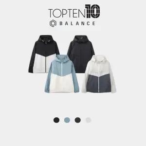 백화점 탑텐 밸런스 정품 (남성) UV프로텍션 후드 윈드브레이커 MBG5JJ1000 BS