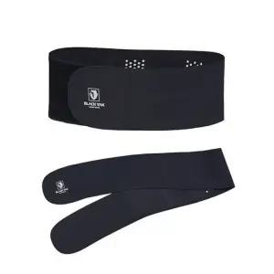 산업안전 블랙야크S 오픈타입 찍찍이 산업용 허리보호대