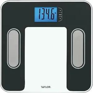 테일러 디지털 글래스 체성분 척도 체중계용 욕실 체지방 체수분 근육량 및 BMI 측정 10명의 사용자 인식