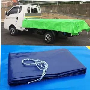 방수포 천막(450g)(은혜청색)3면띠4.5mx5.4m(3.5톤차용)