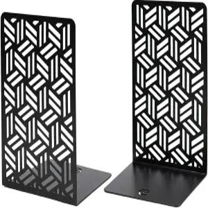 CNK 북엔드 장식용 책꽂이 선반 엔드 헤비 듀티 홀더 스톱퍼 금속 스토퍼 귀여운 보호 책장 쿡북 오피스 홈