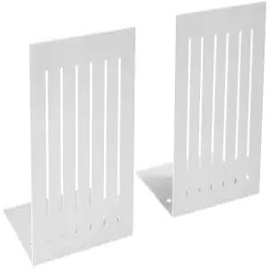 책꽂이용 스펙트럼 헤비 북엔드 요리책 비닐 레코드 스키드 듀티 금속 장식용 스토퍼 견고한 스틸 홀더 홈