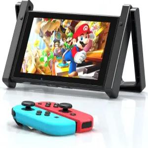 닌텐도 스위치/OLED용 할라공 자동차 홀더 접이식 및 조절 가능한 테이블 스탠드 플레이 브래킷 휴대용