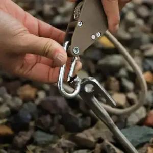 캠핑스토퍼 로프라쳇 캠핑 타프 스트링 스토퍼 비너 로프 끈 5M