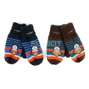 플라이봇 아동 벙어리 장갑 스트라이프 키즈 방한장갑