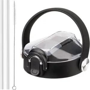 하이드로플라스크 12-64온스 와이드 마우스용 프루렉스 오토 플립 빨대 뚜껑